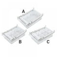 thumbnail image 5 of RubrumRosa Fridge Organizers and Storage Clear, Mini Refrigerator Organizer Bins, Fit for Fridge Shelf Under 0.6" (0/4/8-grid), 5 of 9