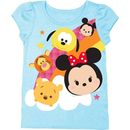 tsum tsum toddler rainbow sleeve graphic tsum tsum toddler rainbow sleeve graphic