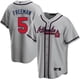 thumbnail image 1 of mlb baseball uniform braves Acuna Jr swanson harris II Warriors embroidered jersey jersey, 1 of 5