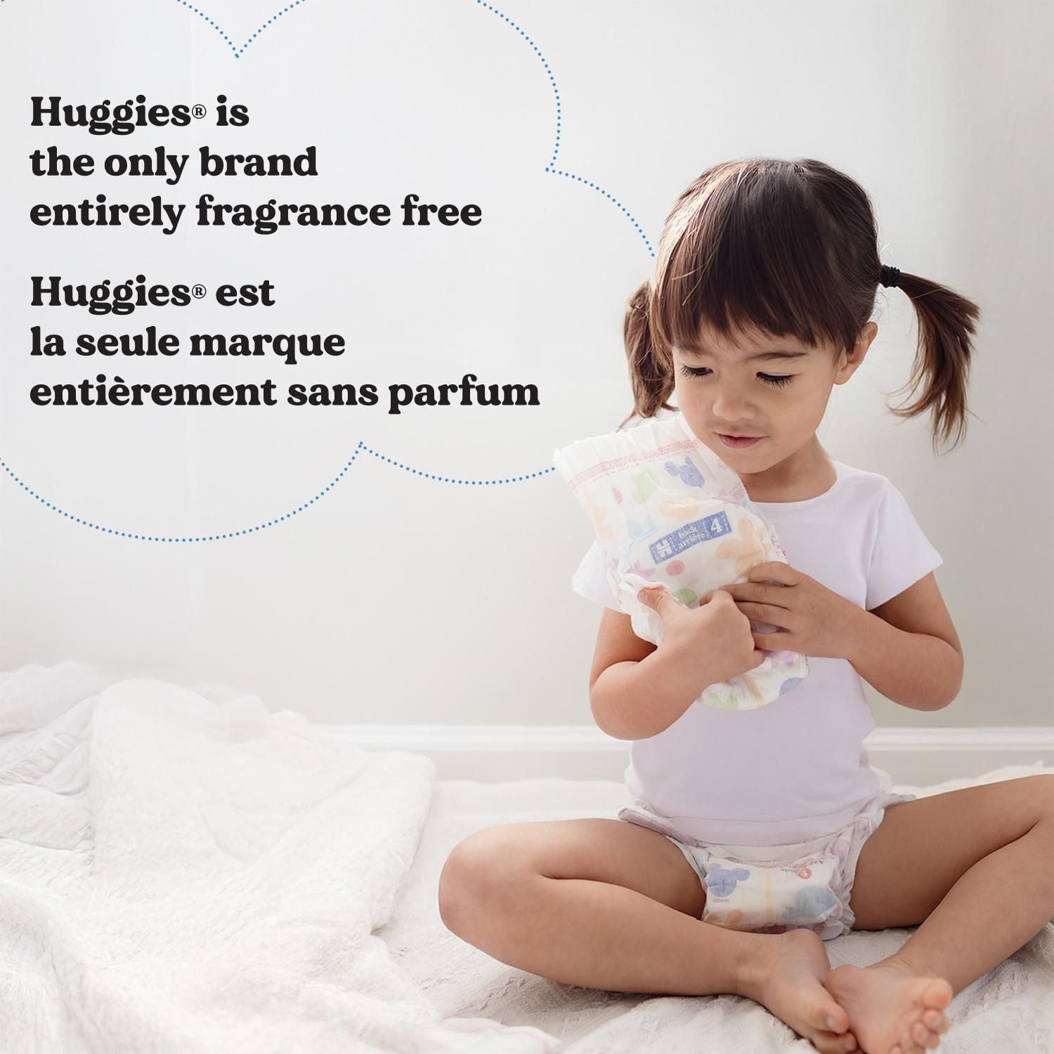 Huggies Snug & Dry Baby Diapers, Giga Size 1-7, 128-54 Count, Size 1-7 | Count 54-128