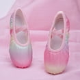 thumbnail image 1 of Gleaming Glitter Ballet Sneakers for Girls Dance Practice Stage Performances Soft Soled Play Shoes Gradient Design, 1 of 5