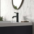 thumbnail image 1 of Ancona Valencia Series Single Lever Bathroom Faucet in Matte Black, 1 of 6