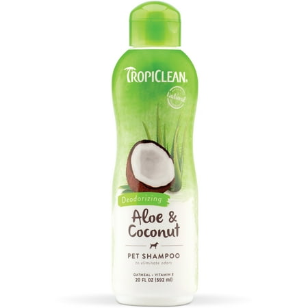 UPC: 0645095202146 | TropiClean Aloe & Coconut Deodorizing Shampoo for Pets  20oz