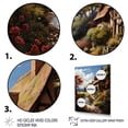 thumbnail image 3 of Designart "England Countryside Cottageengland horizon" England Floater Framed Canvas Wall Art, 3 of 7