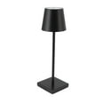 thumbnail image 1 of Lampe Tactile LED, Lampe de Table Sans Fil LED Interrupteur Tactile Rechargeable Dimmable Simple Ergonomique Portable pour Restaurant pour Café Or, Argent, Noir, Blanc, 1 of 8