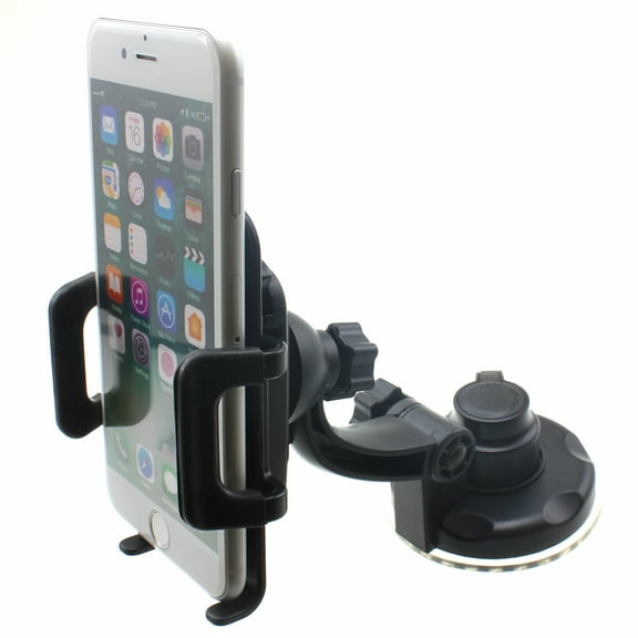 Windshield Car Mount for Samsung Galaxy A15/A14 5G Phones - Holder Glass Cradle Swivel Dock Suction for Galaxy A15/A14 5G