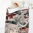 thumbnail image 5 of My Hero Academia Himiko Toga Anti-Pilling Flannel 32"X48" Super Soft Plush Air Condition Quilt Fluffy Warm Cozy Decorative Blankets, 5 of 7