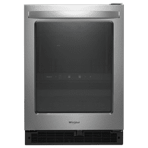 Whirlpool WUB50X24HZ 24 inch Stainless Undercounter Beverage Center