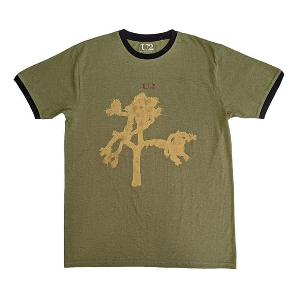 U2 Adult Joshua Tree Europe 1987 Ringer T-Shirt