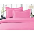 thumbnail image 2 of 400 Thread Count 100% Egyptian Cotton 3 Piece Duvet Set with Zipper Closure & Corner Cal King/King 3 Pc Duvet Set Color Pink Solid, 2 of 5