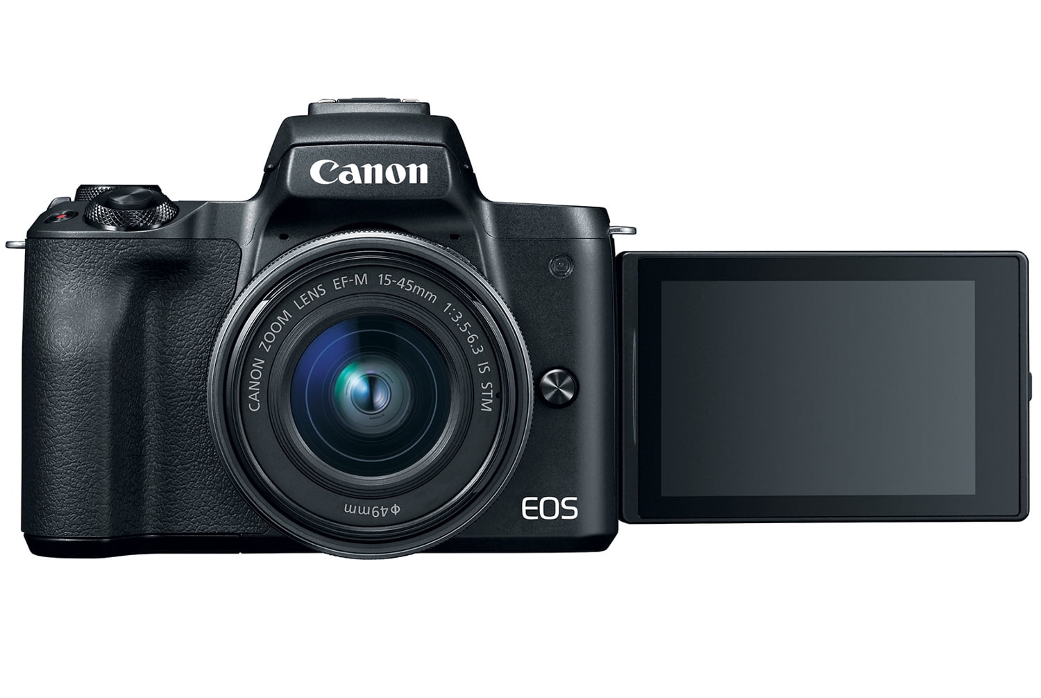 Canon EOS M50 Mirrorless Camera - 24.1 MP, 15-45mm Lens, 4K UHD
