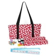 thumbnail image 4 of Mah Jongg Direct Red Color Tiles  MJ Designer Logo Soft Replacement Case, includes two matching wraps and a bonus bag, (Replacement Soft Case Only - tiles, trays, racks and pushers not included), 4 of 4
