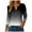 Black, variant on GEWSEY Women Summer Tops Casual Loose 3/4 Sleeve Button V Neck Short Sleeved T Shirt Striped Print Blouses (Sky Blue, M)