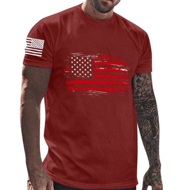 Tops para hombre, blusas y camisas de cuello redondo y manga corta para hombre, jersey informal con cuello redondo estampado para hombre, pantalones cortos deportivos para fitness, blusa de algodón y