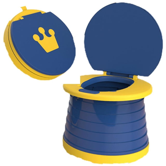 Orinal portátil para bebé, inodoro para niños, orinal plegable de viaje, asiento de entrenamiento para niños, inodoro portátil YUNYI BRAND Deportes