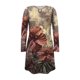 thumbnail image 4 of Ichuanyi liquidación de la impresión casual de la impresión para mujeres manga larga blusa de cuello redondo ICHUANYI WER202308182321, 4 of 5