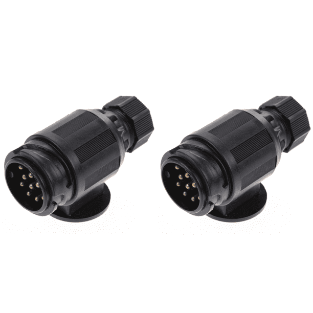 ENCHUFE PLÁSTICO EURO 13 PINES ELÉCTRICO PARA REMOLQUE 12V MAYPOLE MP128