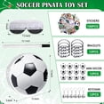 thumbnail image 2 of Set de piñata Ecation con 1 bola, diseño de fútbol, artículos para fiestas, 2 of 6