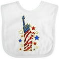 thumbnail image 3 of Inktastic Statue of Liberty Boys or Girls Baby Bib, 3 of 4