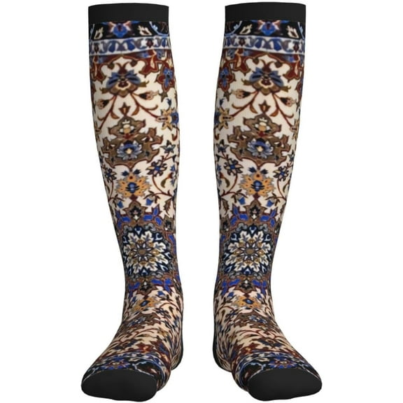 Autism Awareness Compression Socks For Women Men Knee High Running Socks For Running