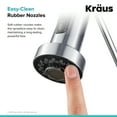 thumbnail image 4 of Kraus Dual Function Kitchen Faucet Sprayer in Chrome, 4 of 7