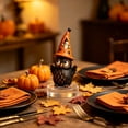 thumbnail image 6 of Halloween 2D Acrylic Witch Hat Bird Ornament, Flat Lightweight Desktop Decor Piece, Unique Spooky Craft Accessory for Table Shelf, Indoor Halloween Holiday Home Atmosphere Decoration, 6 of 7