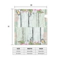 thumbnail image 6 of Gaeub Vintage Wood with Floral Waterproof and Sunproof Mailbox Protective Cover Magnetic Mailbox Protrective Cover for Outdoor Home Garden Decor - 21x18 in, 6 of 9