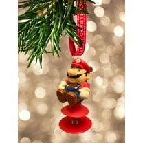 Ornament 1989 Super Mario Bros Spring Pop Up Jumping Nintendo Figure 3”