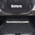 thumbnail image 4 of Suitable for BeautifulCar Trunk Mats for Maserati Levante 2016-2020, Leather Car Boot Liner Mat Car Boot Cover Anti-Slip Carpets, Waterproof Rear Trun, 4 of 5