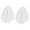 White, variant on Rongfmy Sky Simple Dreamy Elegant Sky Yarn for Prom Wedding Women White