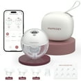 thumbnail image 1 of Momcozy M5 Smart Control por App Manos Libres Extractor de Leche, Doble Extractor de Leche Portátil de Boca de Bebé con Doble Brida Sellada con 3 Modos y 9 Niveles, Extractor Eléctrico Portátil, 1 of 5