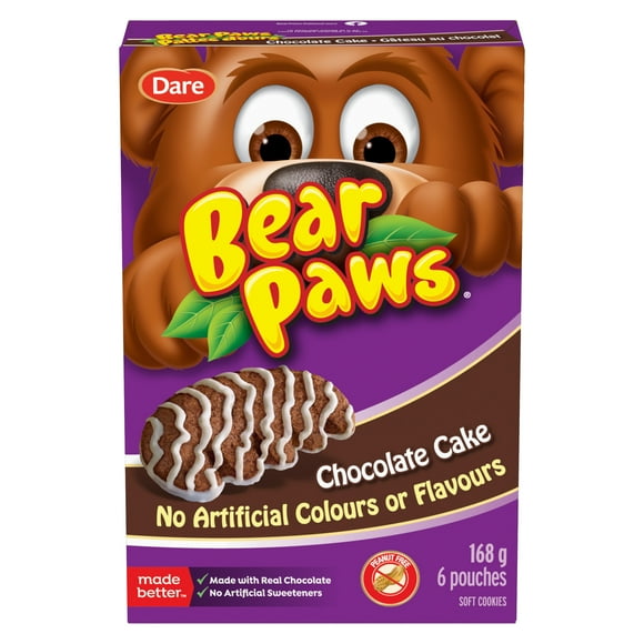 Pattes D'ours Gâteau au Chocolat 168g Pattes D'ours Gâteau au Chocolat 168g