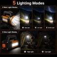 thumbnail image 2 of DAYBETTER Rechargeable Spotlight, LED Super Bright Flashlight Handheld Waterproof Searchlight for Outdoor Camping Emergency, 2 of 6
