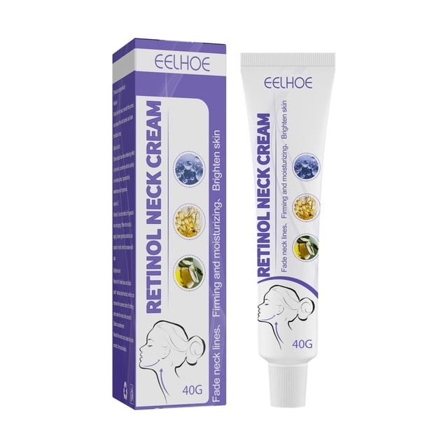 Crema hidratante, crema hidratante, crema facial reafirmante para cuello, crema hidratante antiedad para cuello y hombros, reducción de papada, crema reafirmante para cuello