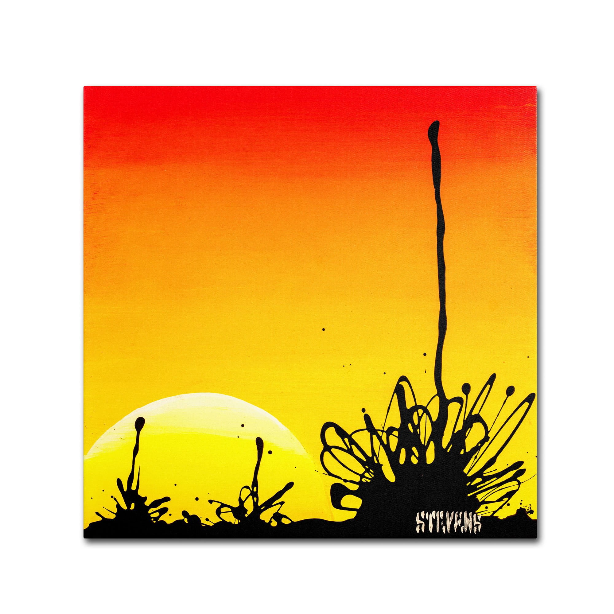 Trademark Fine Art "Century Sunset" Canvas Art by Roderick Stevens