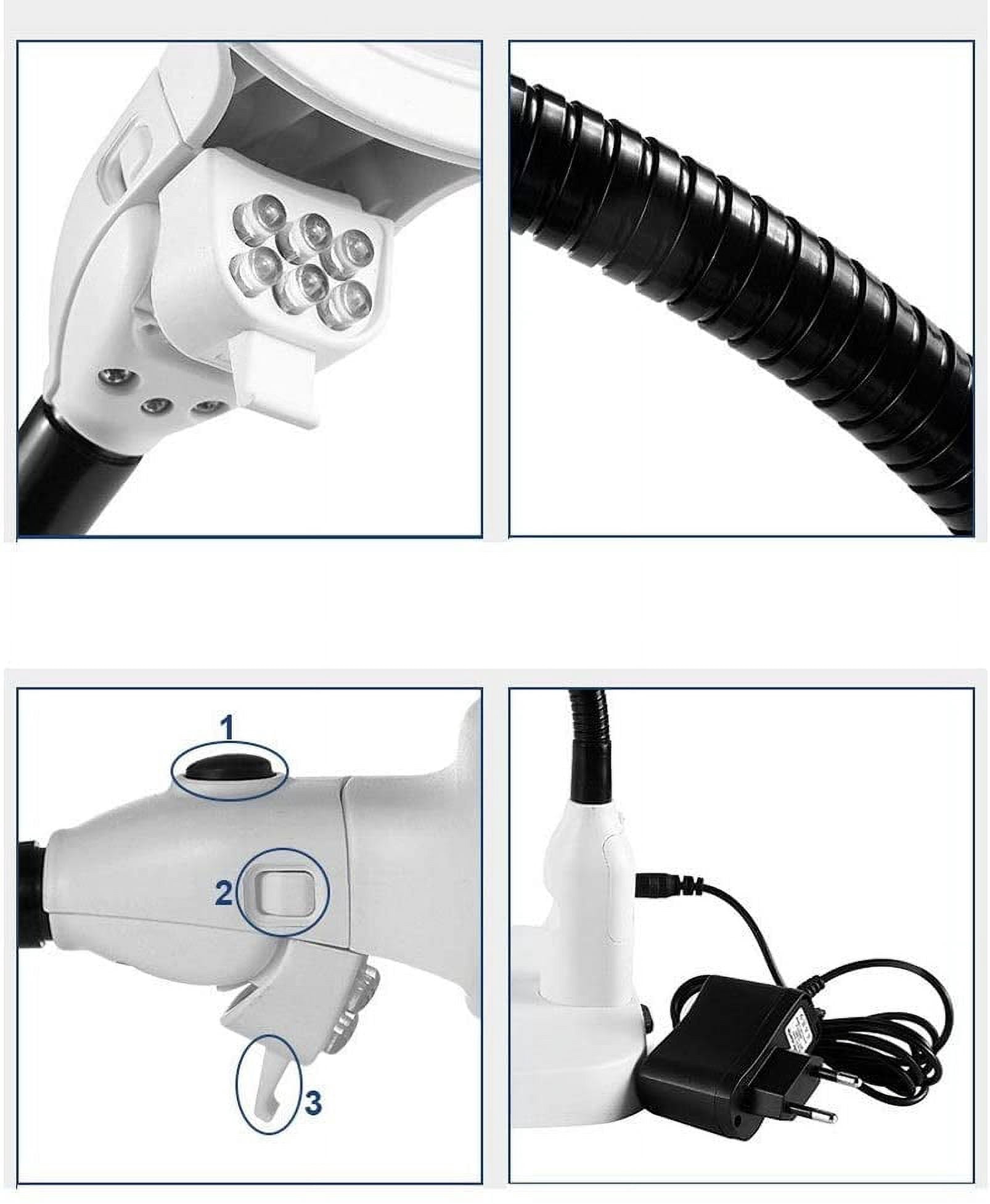 Reizen LED Desktop Magnifier