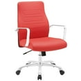 thumbnail image 3 of Depict Mid-back Aluminum Office Chair Black, 3 of 7