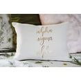 thumbnail image 2 of Sorority Shop Alpha Sigma Alpha Pillow – Gold Script Design, 12" x 16" Lumbar Pillow Sorority, 2 of 7
