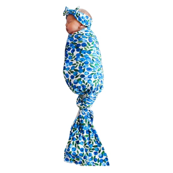 Emitonse Flower Girl Headband Blanket Wrap Swaddle Headbands Swaddle Blanket Baby Outfits A,Size One Size