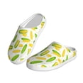 thumbnail image 2 of Lsque Cartoon Corn Pattern Womens Comfort Cotton on Scuff With Memory Foam and Anti-skid Sole Slipper-40/41, 2 of 7