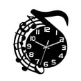 thumbnail image 4 of Reloj de pared con , silencioso, acrílico, fácil de leer, colgante, sin , para sala de estudio, hogar, sala de estar, escuela., 4 of 9