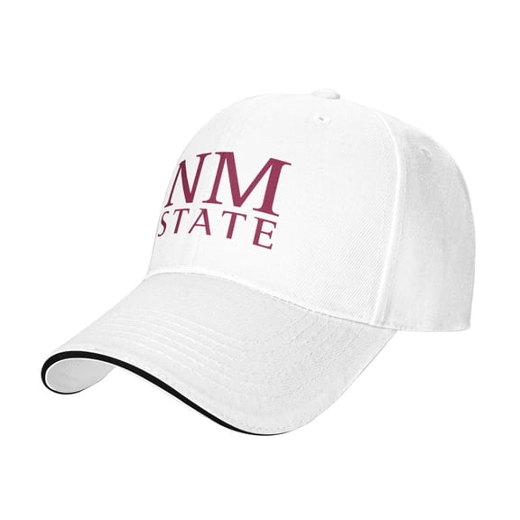 New Mexico State University Casual Sandwich Baseball Cap Adjustable For Men For Women
