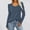 Navy, variant on Womens Long Sleeve Tops Striped Color Block Crew Neck Tunic Blouses Relaxed Fit Casual Workout Basic Tee Shirts