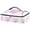 Soft and Gradual Transition, variant on Iauyy Casserole Carrier for Hot Food Insulated Casserole Travel Carry Bag with Lid Food Warmer Bag for Party/Picnic,Roses and Green Leaves