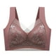 thumbnail image 5 of Sujetador de encaje de señora para mujer, sujetador deportivo de talla grande, ropa interior, copa de sujetador calada para Yoga Fridja  nalpqowj33905, 5 of 5