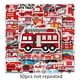 thumbnail image 1 of RV Paquete de 50 pegatinas de vinilo con grafiti para ordenador portátil, coche, monopatín, motocicleta, bicicleta, equipaje, pegatina de bomba para parachoques (46) Rojo Verde, 1 of 5