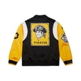 thumbnail image 5 of Men's Mitchell & Ness Black/Gold Pittsburgh Pirates Cooperstown Collection Team Origins Satin Full-Snap Jacket, 5 of 7