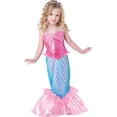 thumbnail image 6 of Mermaid Costume Princess Dress for Toddler Grils Birthday Party Size 6-7 (K63,140CM), 6 of 8