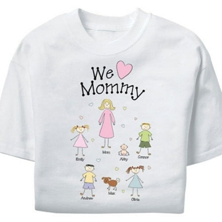 Personalized Heart Character Women's T-shirt