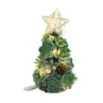 thumbnail image 1 of Adornos navideños de árbol de Navidad de pntas de imitación para fiesta al Sunnimix  Plantas de simulación, 1 of 6